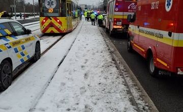 FOTO: Zrážka električiek na Terase