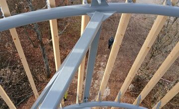 FOTO: V obci Ardovo otvorili vyhliadkovú vežu