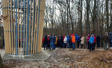 FOTO: V obci Ardovo otvorili vyhliadkovú vežu