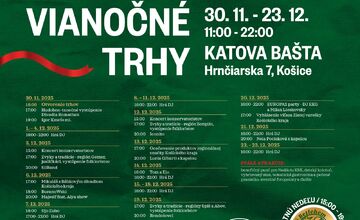 FOTO: Vianočné trhy v Košiciach