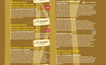 FOTO: Počas Košických rozprávkovýc Vianoc si môžete užiť bohatý program 