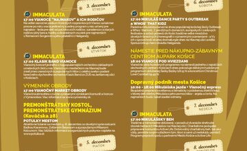 FOTO: Počas Košických rozprávkovýc Vianoc si môžete užiť bohatý program 