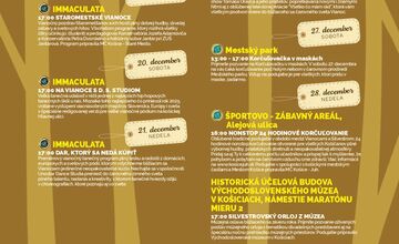 FOTO: Počas Košických rozprávkovýc Vianoc si môžete užiť bohatý program 