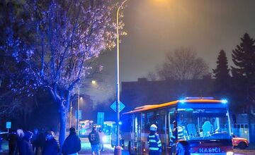 FOTO: Nočný požiar bytu na Terase