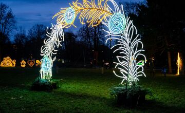 FOTO: V Mestskom parku v Košiciach sa rozžiarilo Rozprávkovo