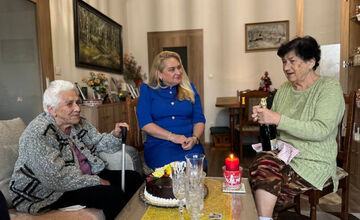 FOTO: Pani Mária z košického Jazera sa dožila úctyhodného životného jubilea