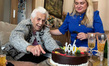 FOTO: Pani Mária z košického Jazera sa dožila úctyhodného životného jubilea