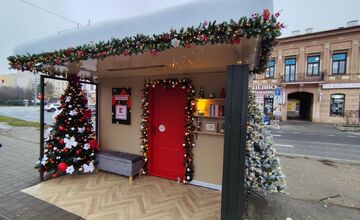 FOTO: Vianočná zastávka na Námestí osloboditeľov od Kauflandu