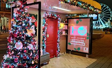 FOTO: Vianočná zastávka na Námestí osloboditeľov od Kauflandu