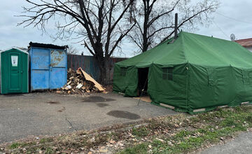 FOTO: V Michalovciach ponúka vednie mesta pomoc ľuďom bez domova