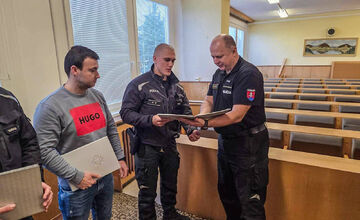 FOTO: Policajti z Rožňavy získali za svoju odvahu významné ocenenie