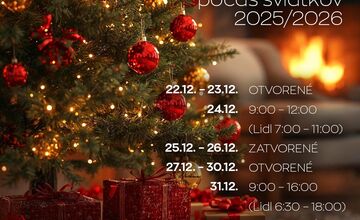 FOTO: Otváracie hodiny košických nákupných centier