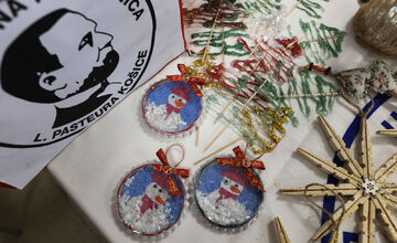 FOTO: Košická poliklinika sa zaplnila krásnymi výrobkami od klientov zo stacionára