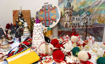 FOTO: Košická poliklinika sa zaplnila krásnymi výrobkami od klientov zo stacionára