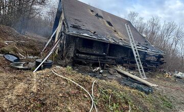FOTO: Tragický vianočný požiar v obci Nový Salaš