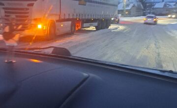 FOTO: Snehová kalamita zasiahla Košický kraj