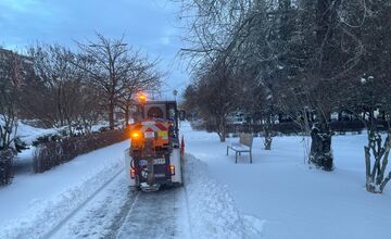 FOTO: Snehová kalamita zasiahla Košický kraj