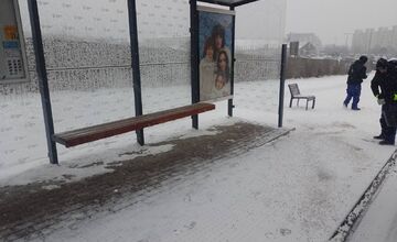 FOTO: Zimná údržba chodníkov v Košiciach