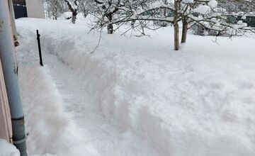 FOTO: Snehová nádielka v Košickom kraji