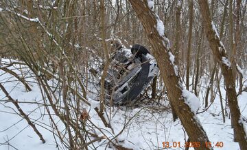 FOTO: Vážna nehoda v trebišovskom okrese