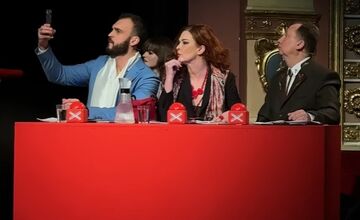 FOTO: Elena Podzámska sa vrátila na divadelné dosky