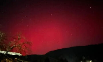FOTO: Nebo nad Košickým krajom hýrilo farbami