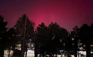 FOTO: Nebo nad Košickým krajom hýrilo farbami