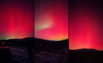 FOTO: Nebo nad Košickým krajom hýrilo farbami