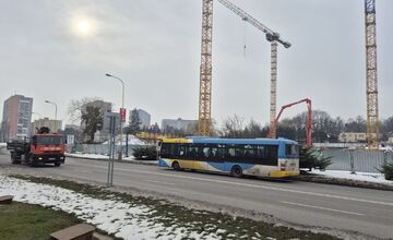 FOTO: Dopravné zmeny pri Amfiteátri