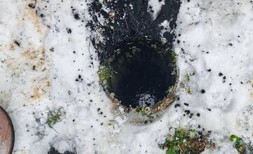 FOTO: Zásah rožňavských hasičov zachránil šteniatko vlčiaka