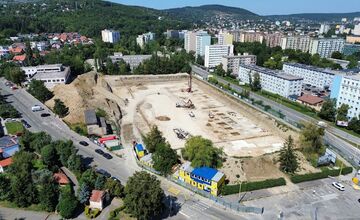 FOTO: Výstavba novej košickej mestskej štvrte WatsoNova