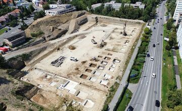 FOTO: Výstavba novej košickej mestskej štvrte WatsoNova