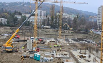 FOTO: Výstavba novej košickej mestskej štvrte WatsoNova