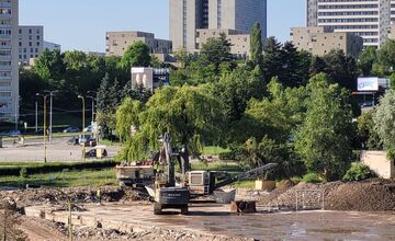 FOTO: Výstavba novej košickej mestskej štvrte WatsoNova