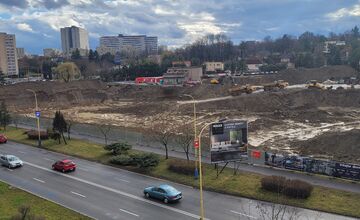 FOTO: Výstavba novej košickej mestskej štvrte WatsoNova