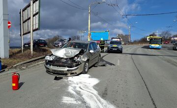 FOTO: Hromadná nehoda na Furči