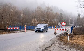 FOTO: Most pred Jaklovcami prejde rekonštrukciou