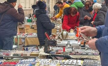 FOTO: Burza starožitností pri Dóme sv. Alžbety v Košiciach