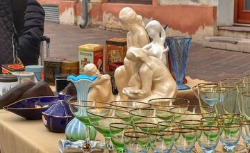 FOTO: Burza starožitností pri Dóme sv. Alžbety v Košiciach