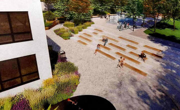 FOTO: Starosta košického sídliska ukázal obyvateľom návrhy komunitnej kaviarne