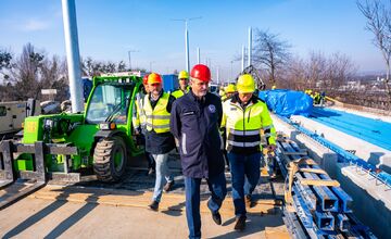 FOTO: Modernizácia električkovej trate Nad jazerom