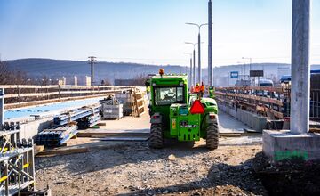 FOTO: Modernizácia električkovej trate Nad jazerom