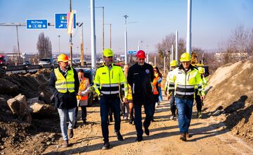 FOTO: Modernizácia električkovej trate Nad jazerom