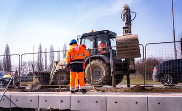 FOTO: Modernizácia električkovej trate Nad jazerom