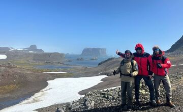 FOTO: Košický vedec na expedícii na Antarktíde
