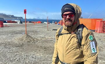 FOTO: Košický vedec na expedícii na Antarktíde