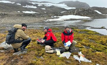 FOTO: Košický vedec na expedícii na Antarktíde