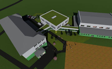 FOTO: Rozhanovce predstavili projekt nového pavilónu základnej školy