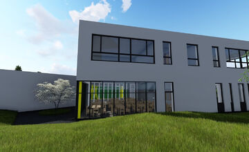 FOTO: Rozhanovce predstavili projekt nového pavilónu základnej školy