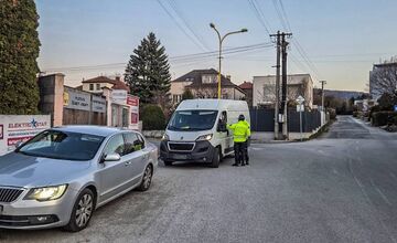 FOTO: Policajné kontroly v Košiciach a okolí